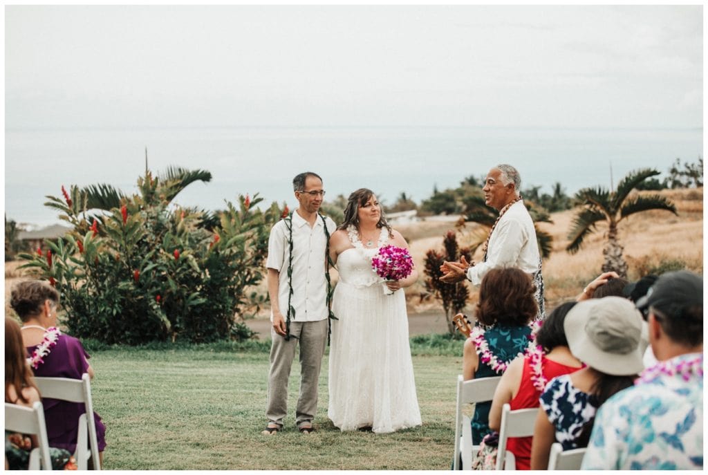 Maui Lahaina Dragon Fruit Farm Wedding couple getting married wedding day in Maui