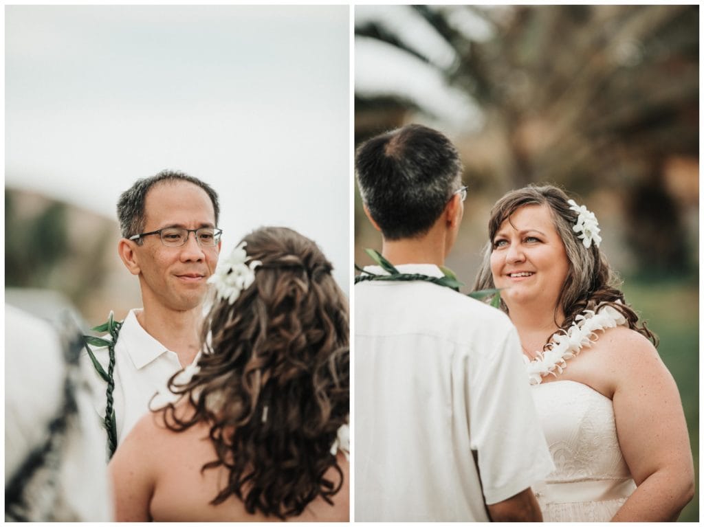 Maui Lahaina Dragon Fruit Farm Wedding couple getting married wedding day in Maui