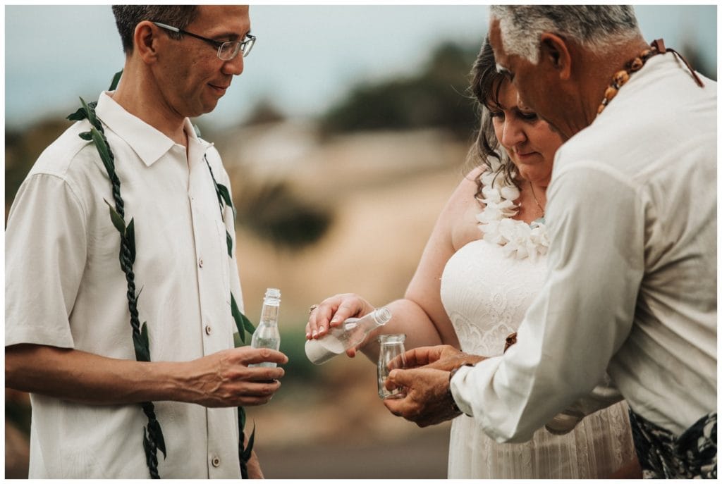 Maui Lahaina Dragon Fruit Farm Wedding couple getting married wedding day in Maui