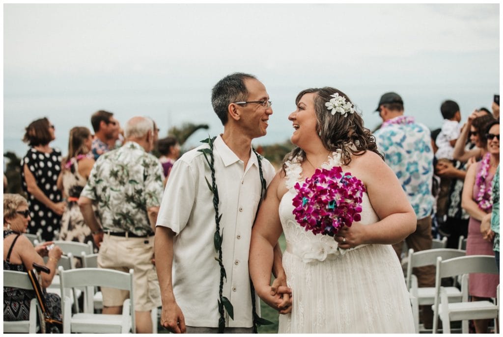 Maui Lahaina Dragon Fruit Farm Wedding couple getting married wedding day in Maui