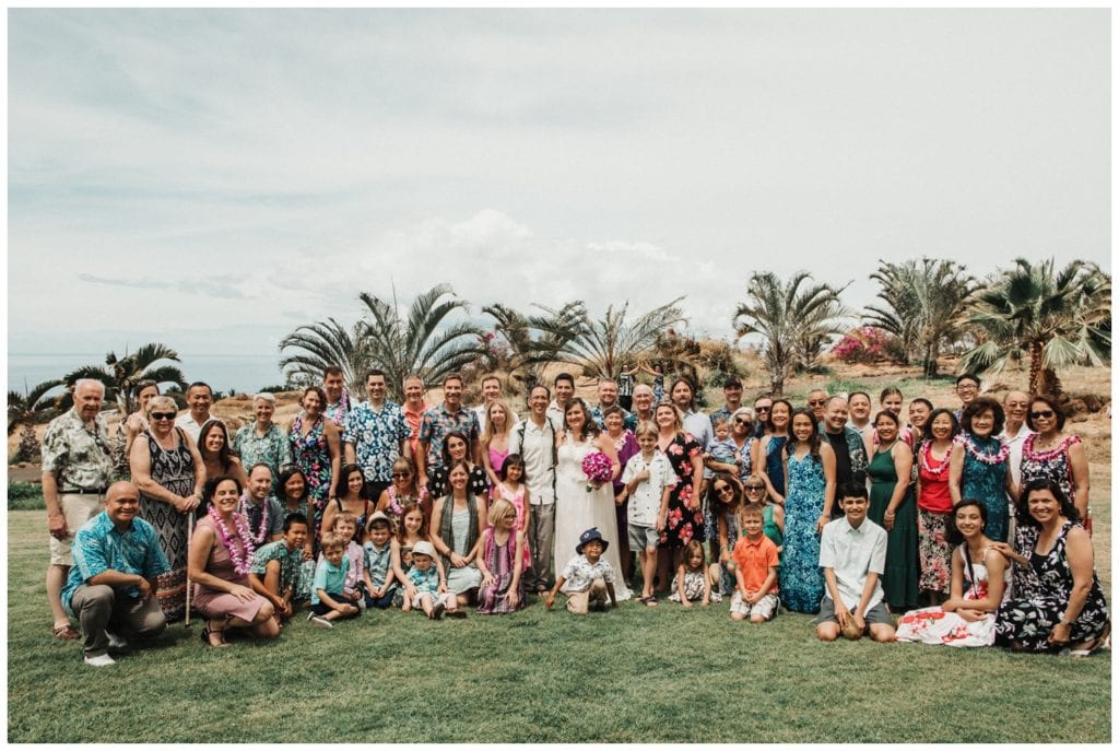 Maui Lahaina Dragon Fruit Farm Wedding couple getting married wedding day in Maui
