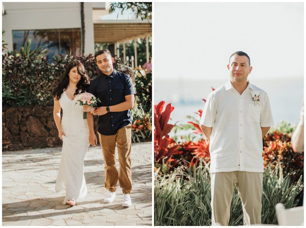 Royal Lahaina Resort Wedding Carlos and Kenya, Amy Jayne photography. Maui photographer Weddings.