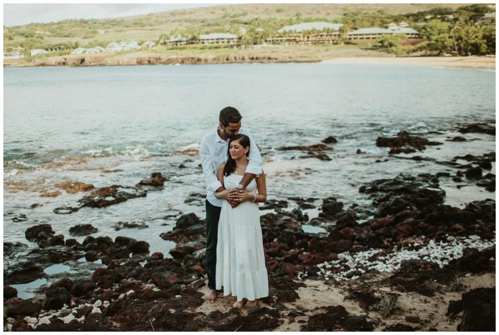 Romantic Honeymoon photography photographer in Lanai at the Four Seasons Hotel