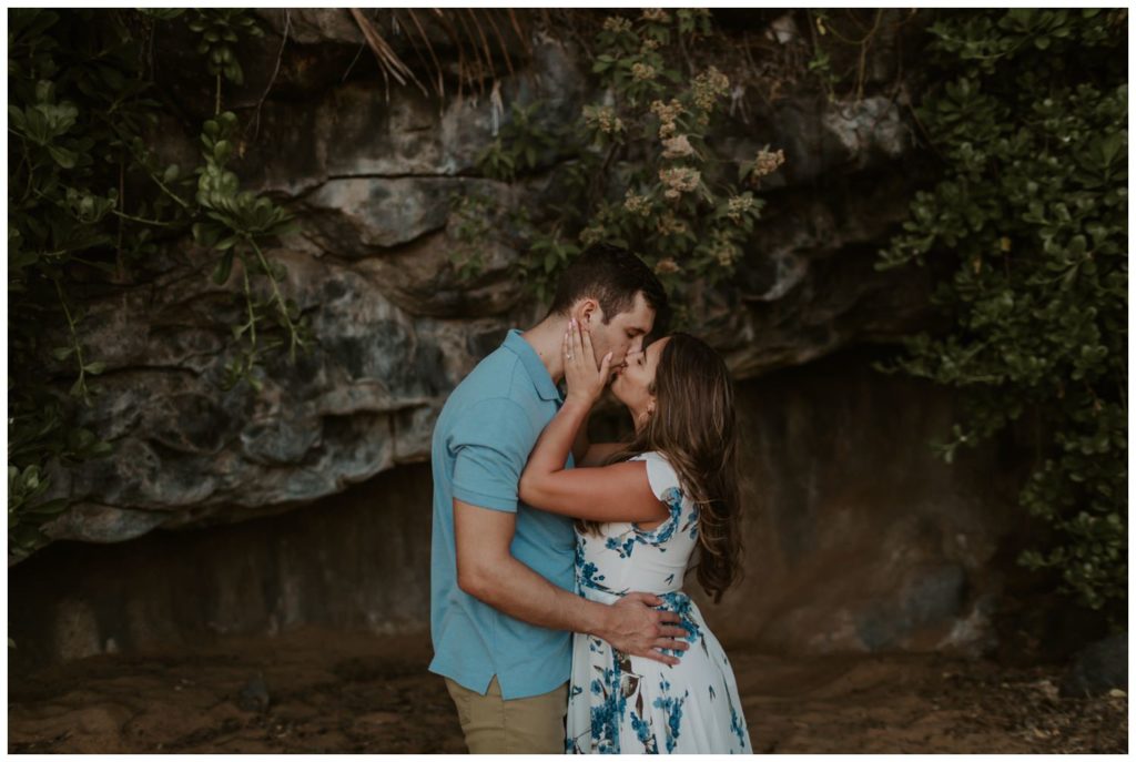 Maui Beach Engagement Photos couples on the sand proposal