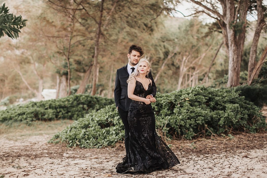 Bride and Groom portrait